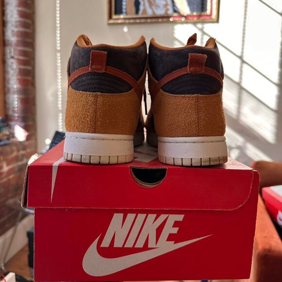 Nike Dunk High PRM Dark Russet - Picture 4 of 8